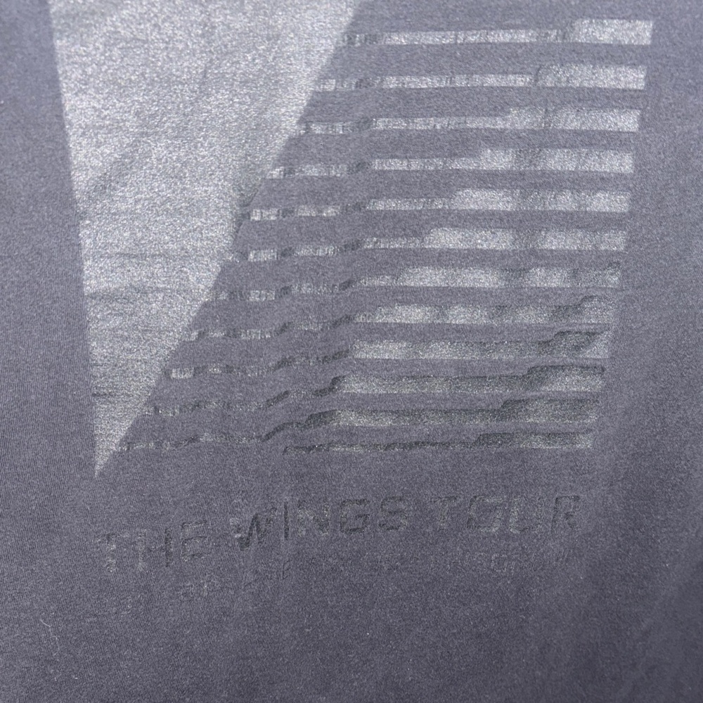 BTS “The Wings Tour” Black Graphic T-Shirt